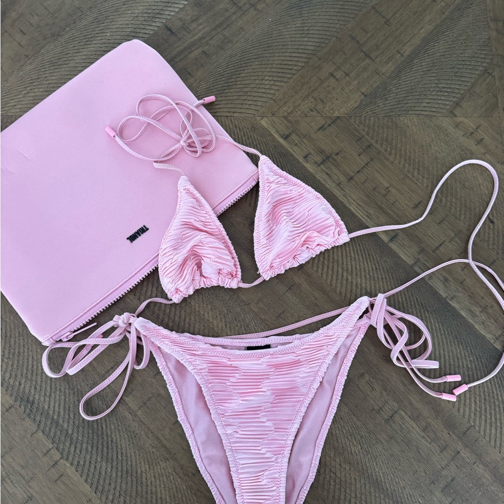TRIANGL Pink Bikini with bag